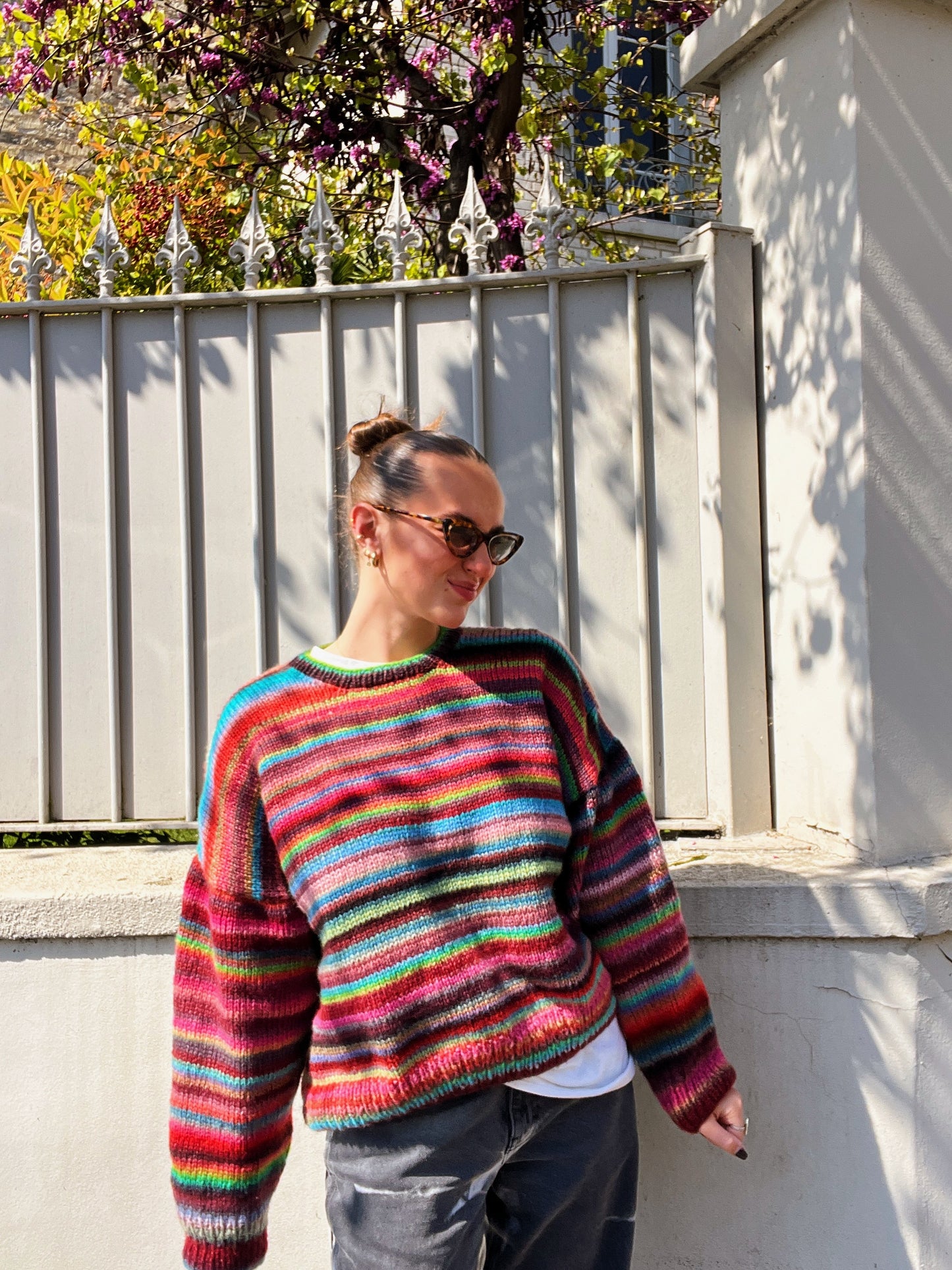 Patron pull col rond