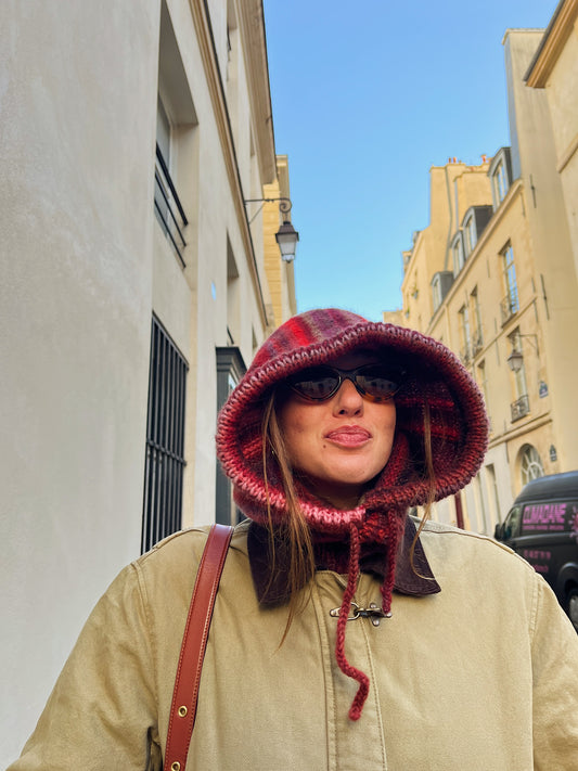 Cagoule en laine