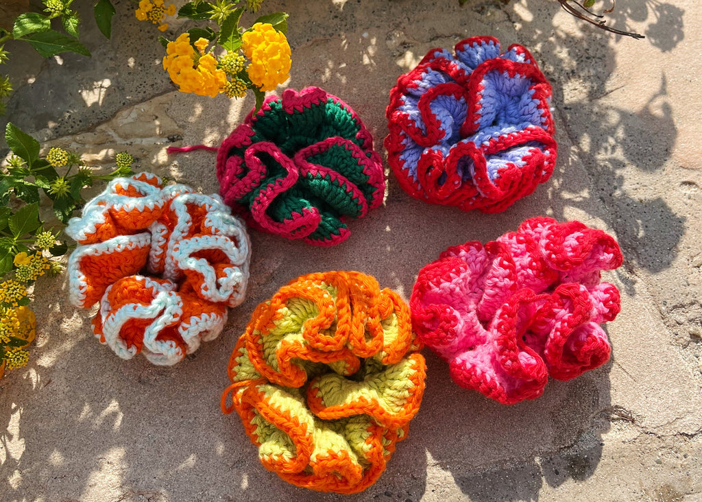 Chouchou en crochet