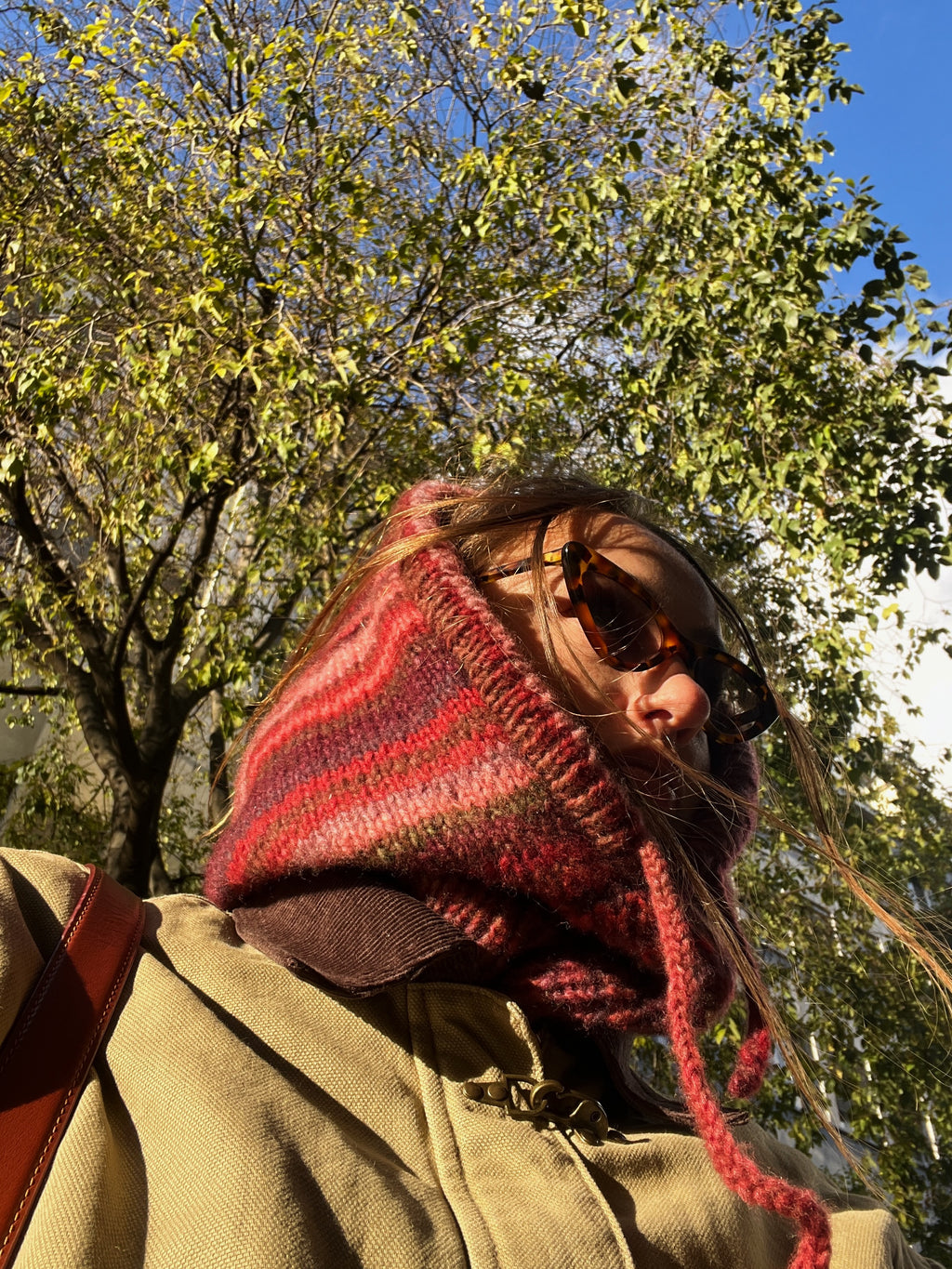 Cagoule en laine