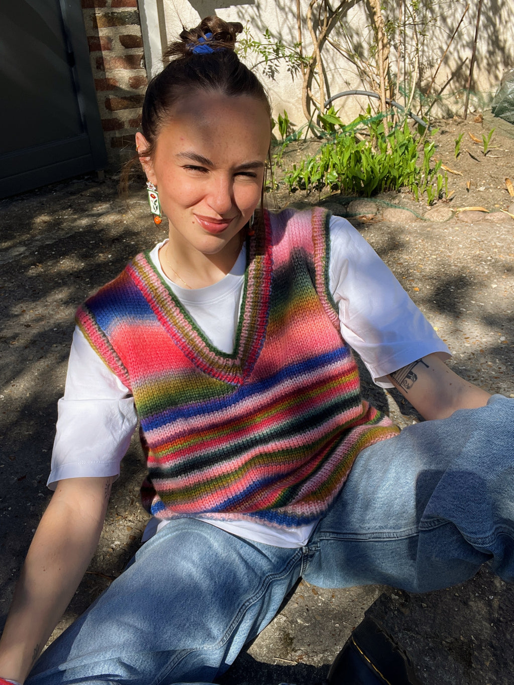 Pull sans manches
