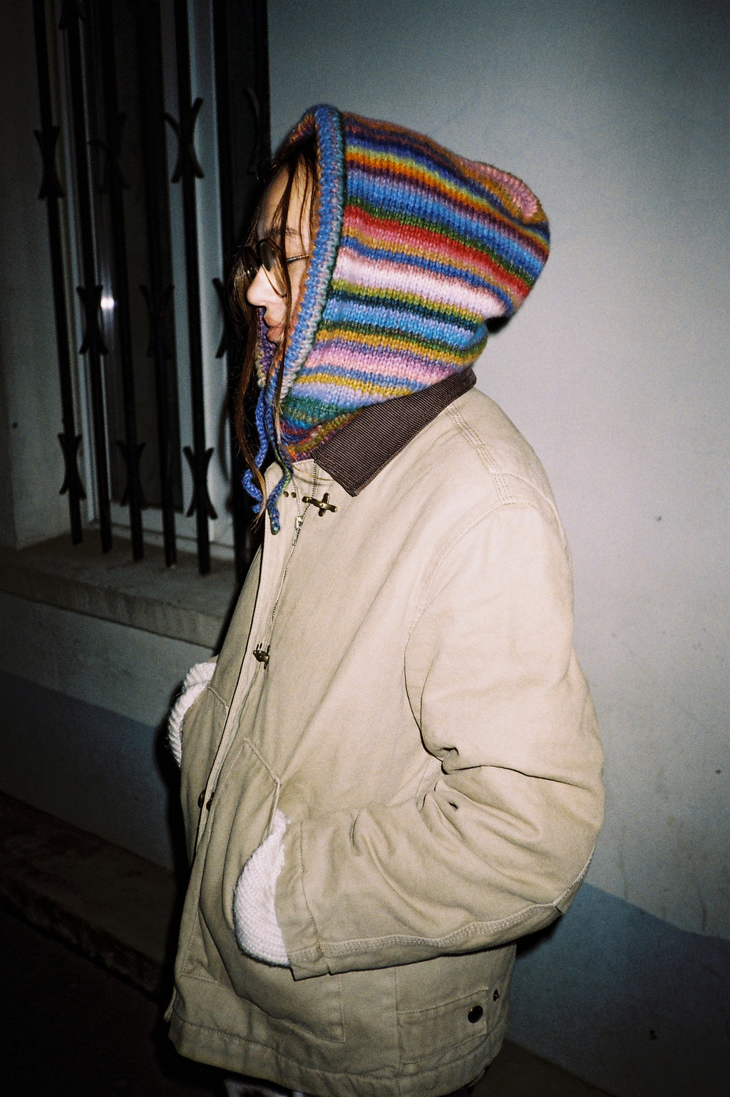 Cagoule en laine