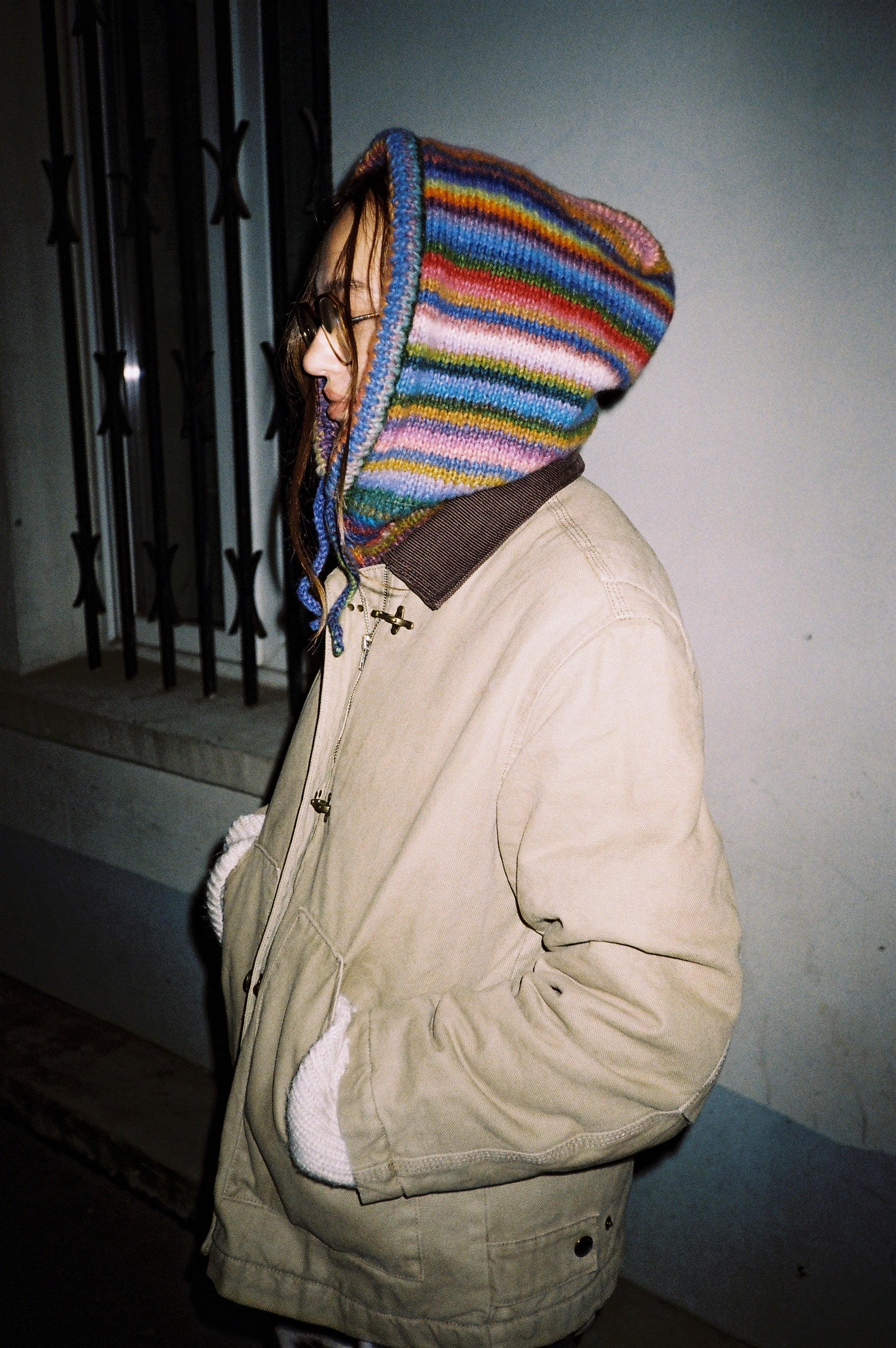 Cagoule en laine