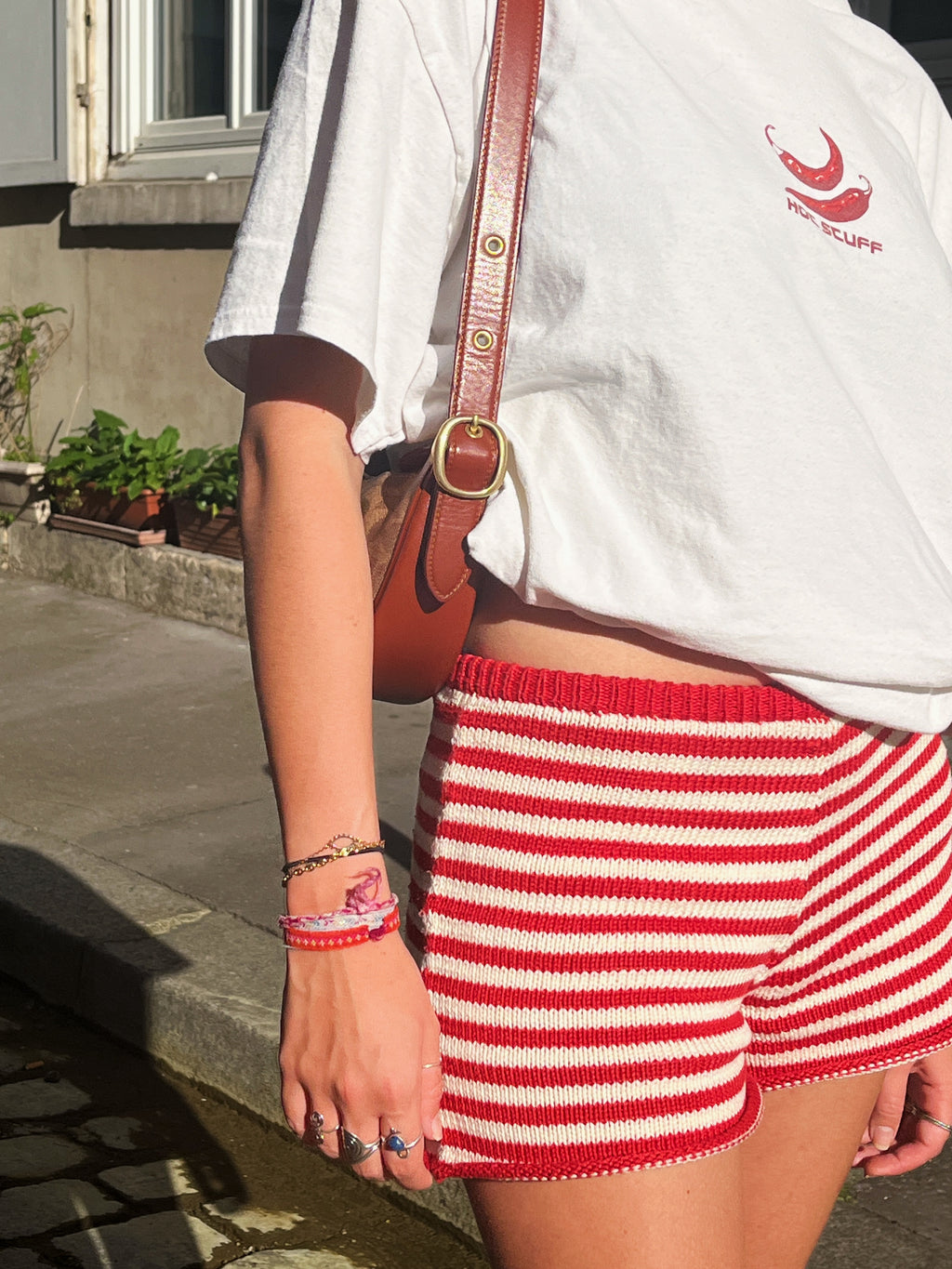 Patron short tricot