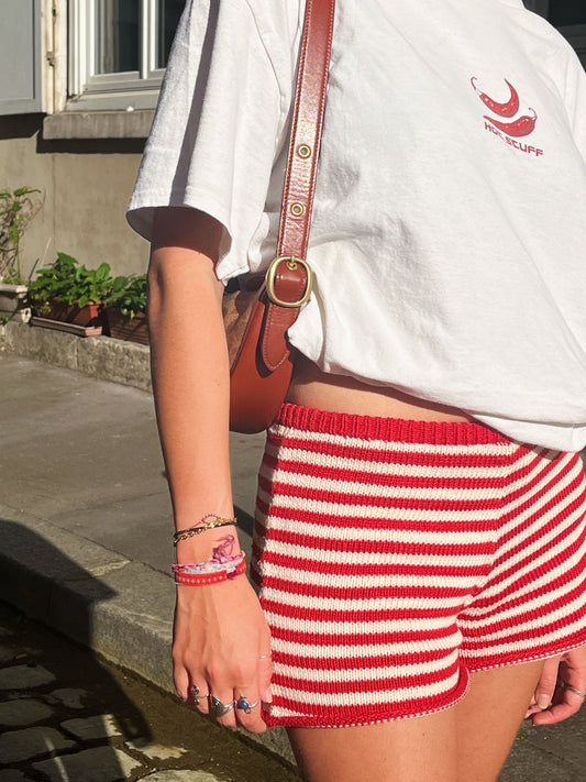 Patron short tricot