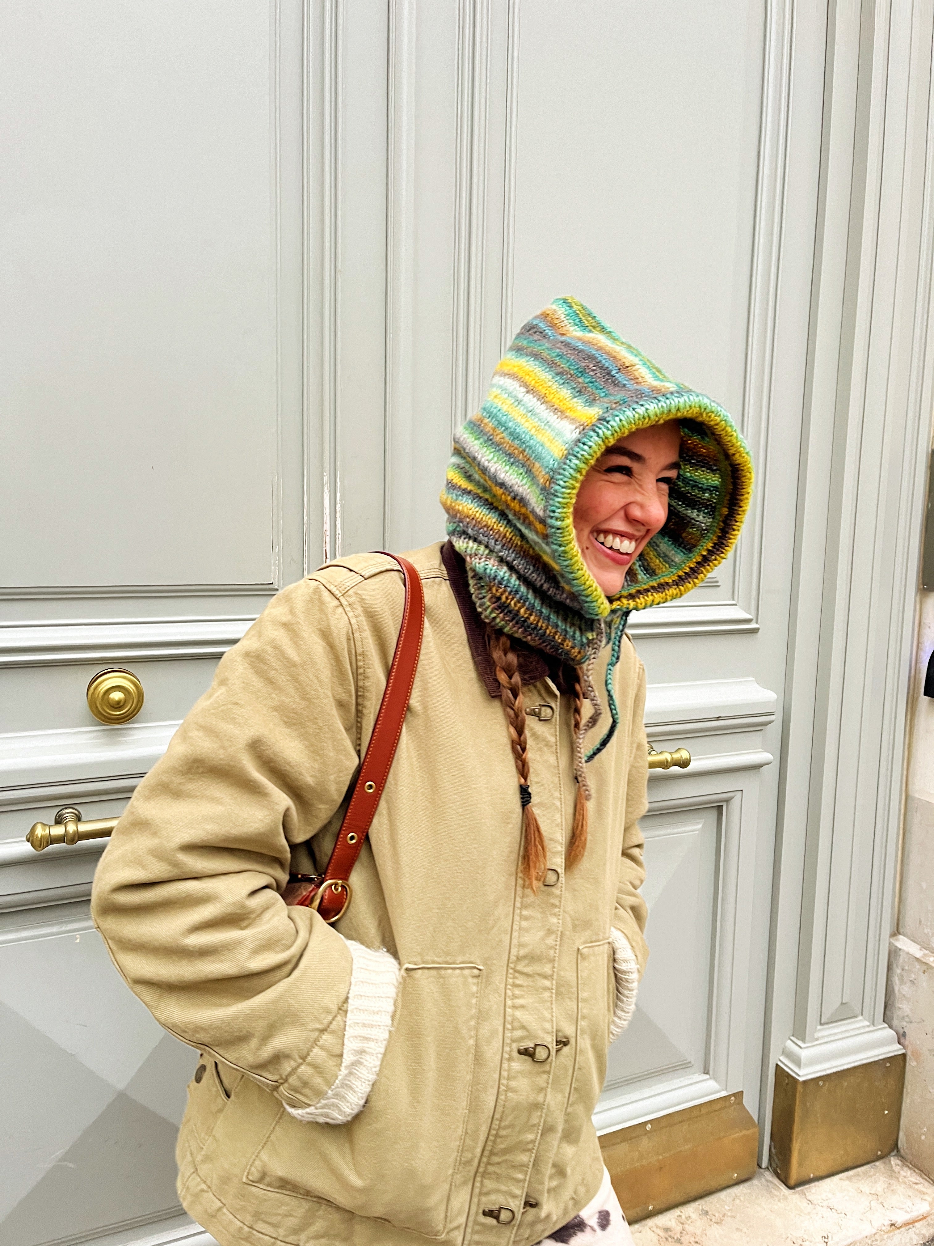 Cagoule en laine